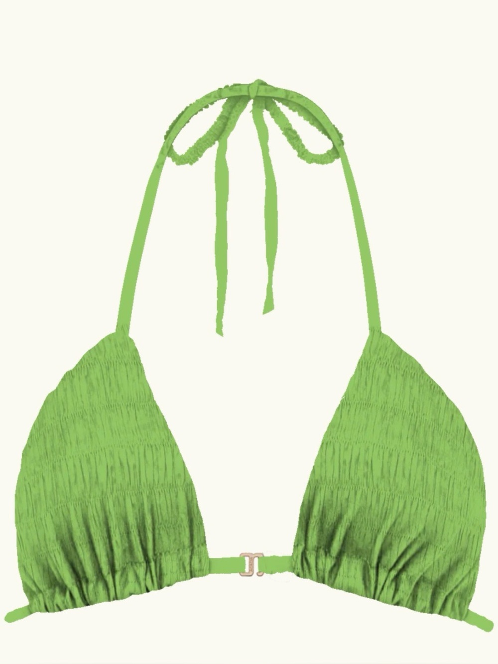 Acacia Swimwear Eddie L Matcha Triangle Bikini Top - Women Swim New with Tags